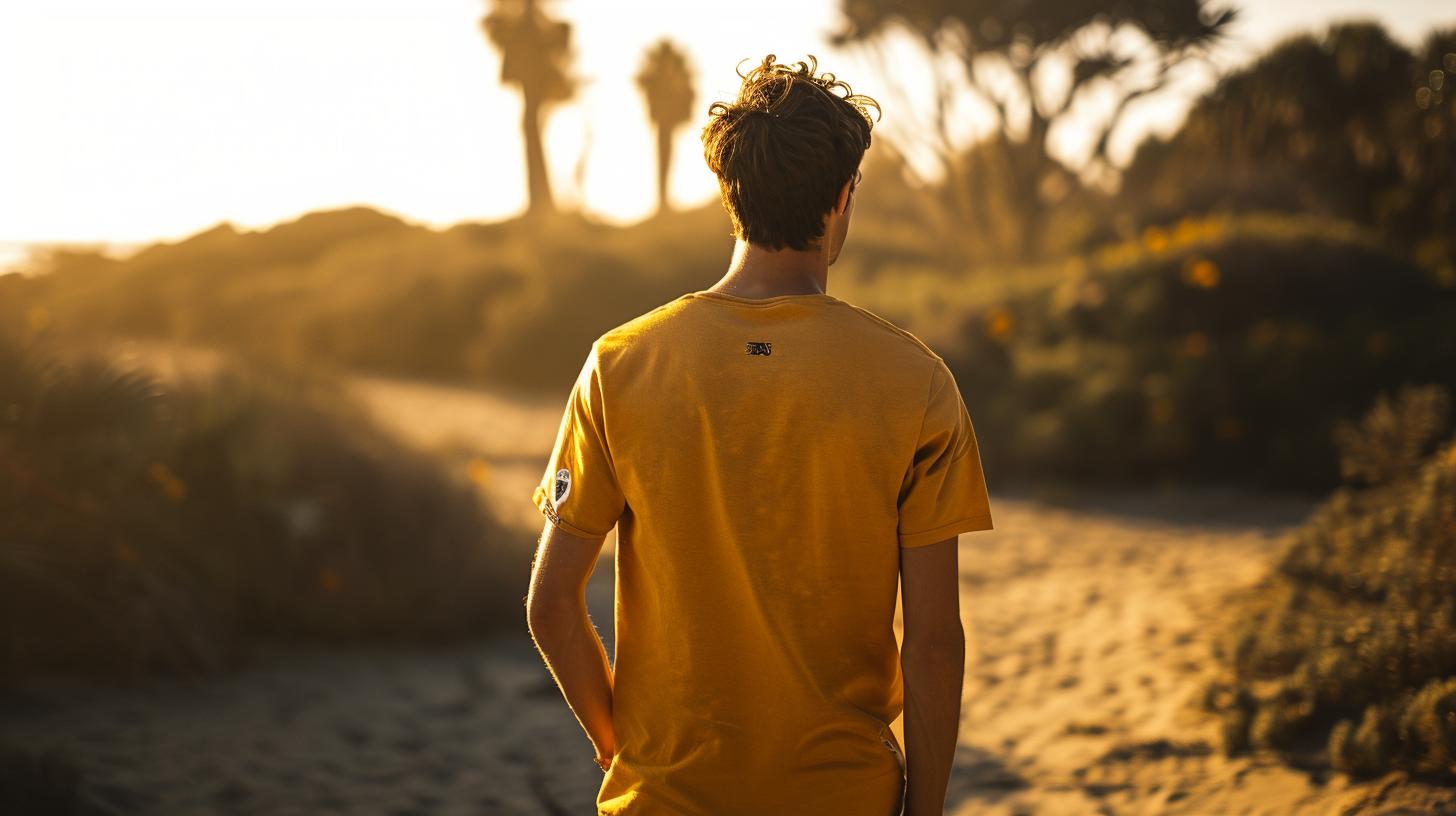 Lifeguard Beach T-Shirt Mockup