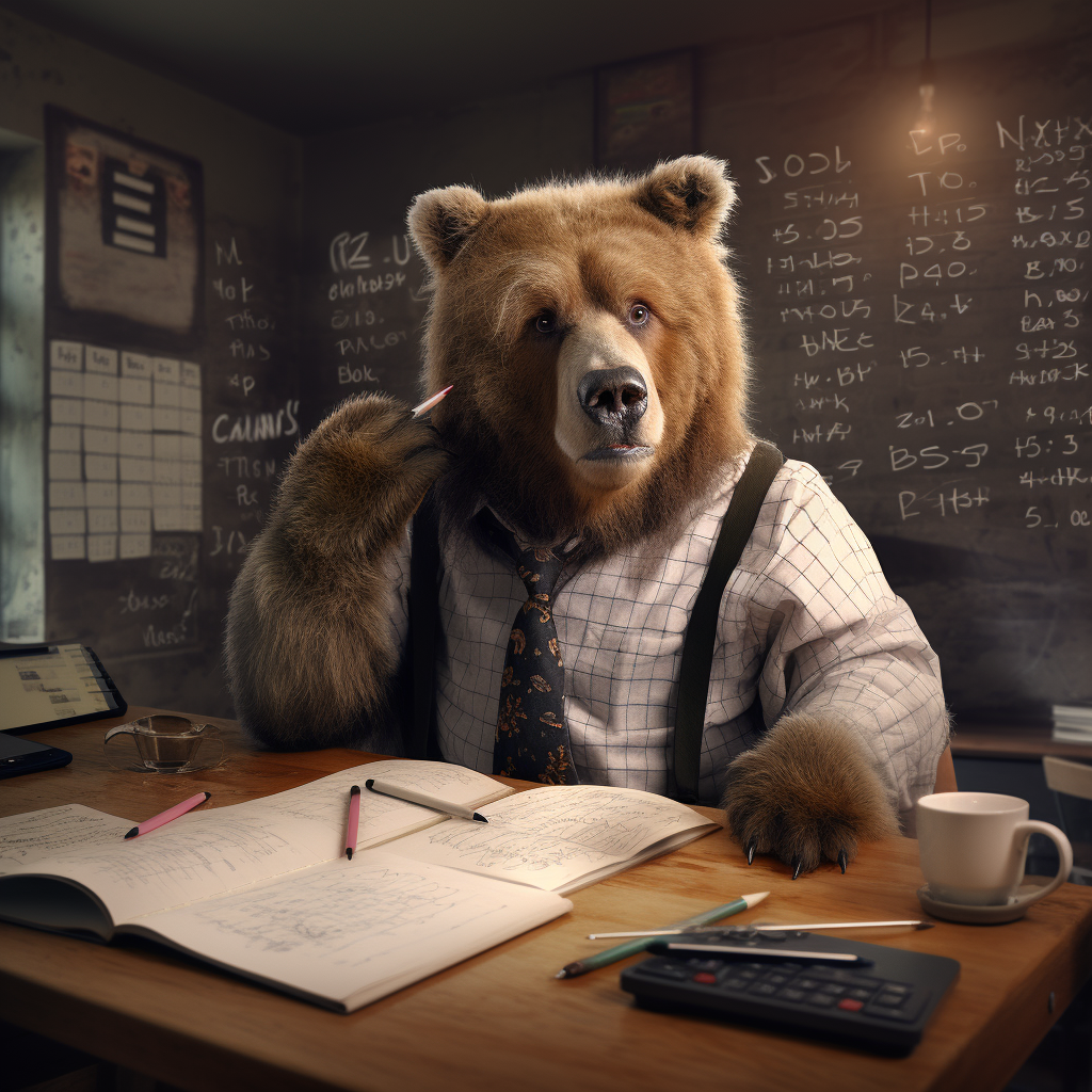 Bear confused in calculus concept