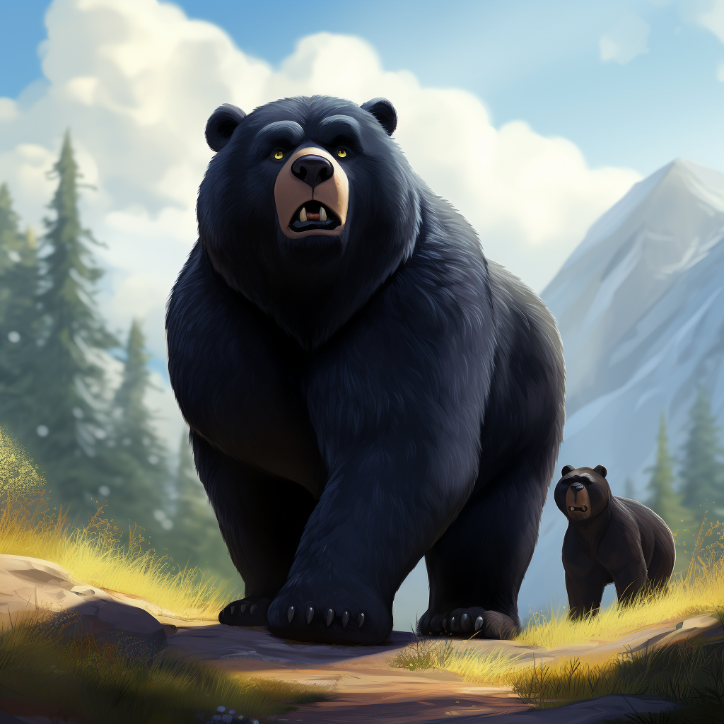 Bear and Panther Mix Animation