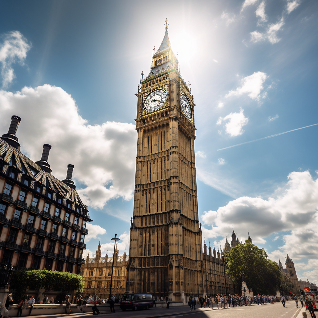 Beautiful Big Ben in Daylight