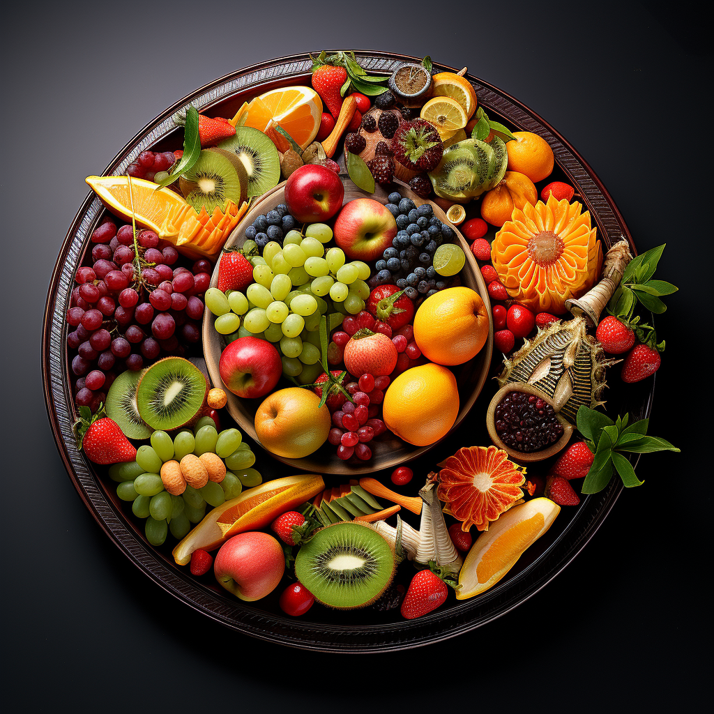 Vibrant and Delicious Fruit Tray