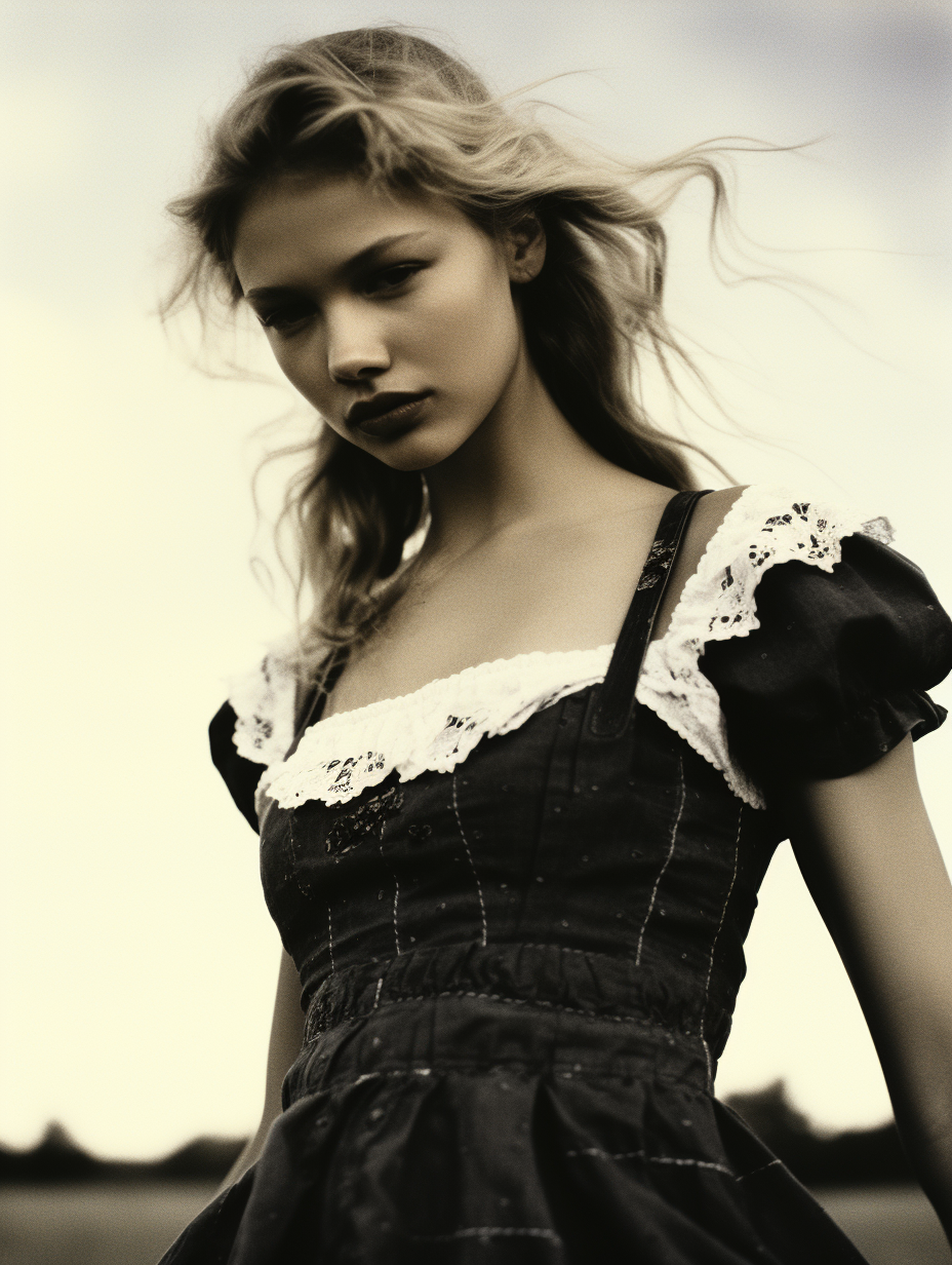 Gorgeous Swedish girl captured by Ellen Von Unwerth