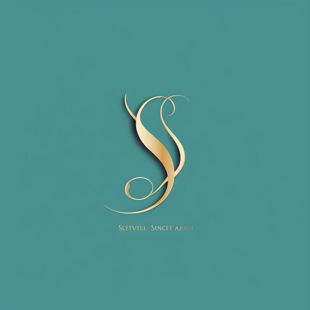 Stylish beauty company logo design