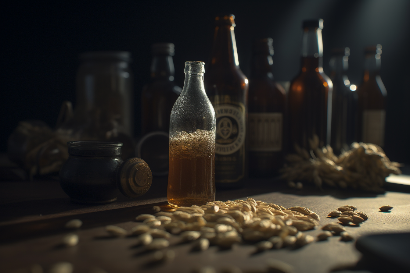 Beer Ingredients Malt Close-Up Lighting Cinematography