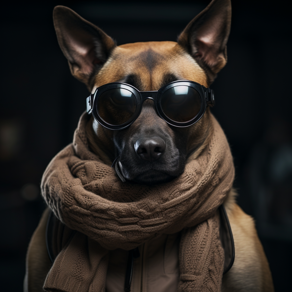 Belgian Malinois Dress Human