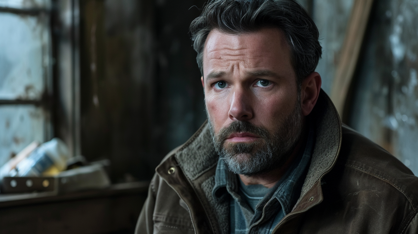 Ben Affleck and Kenzie Dalton in intense face-off