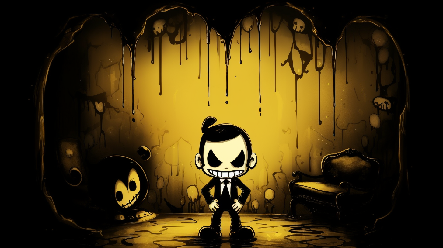 Funny Bendy and the Ink Machine background