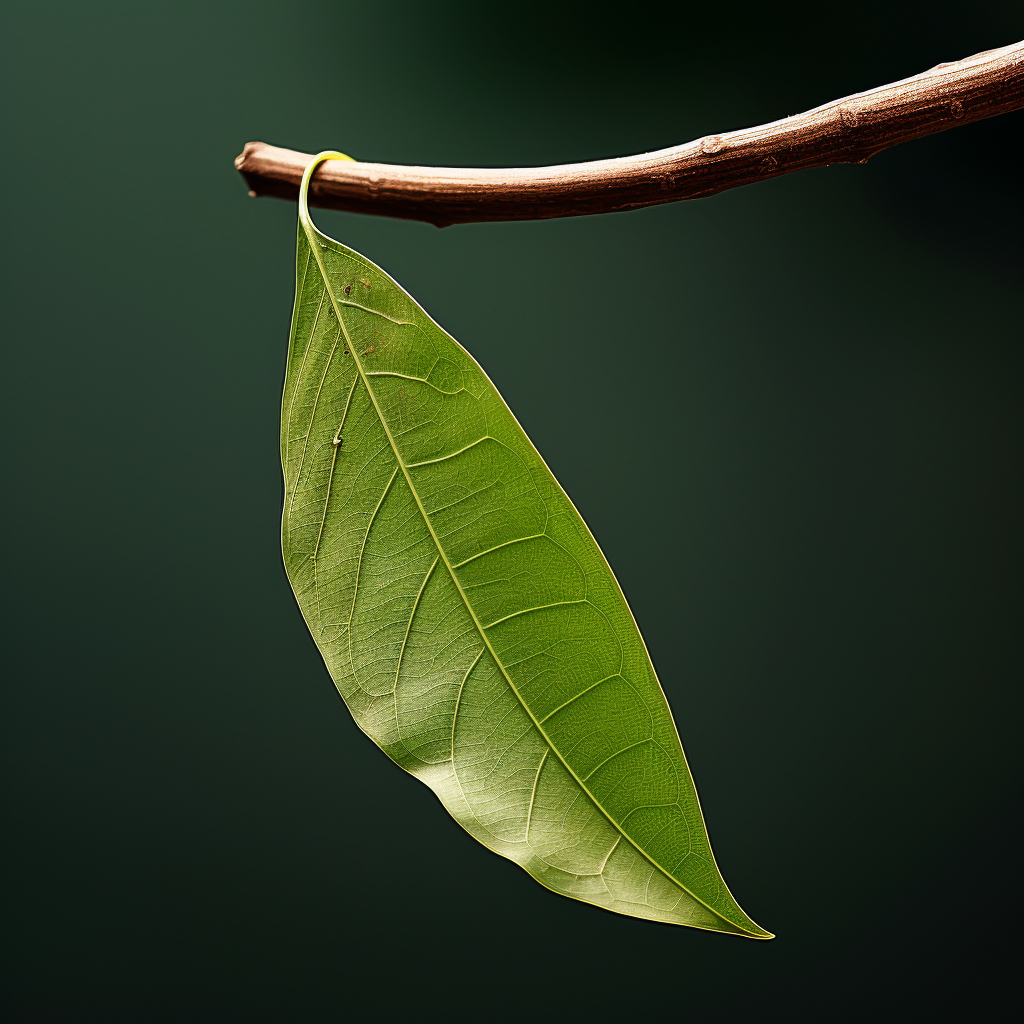 Leaf without venation