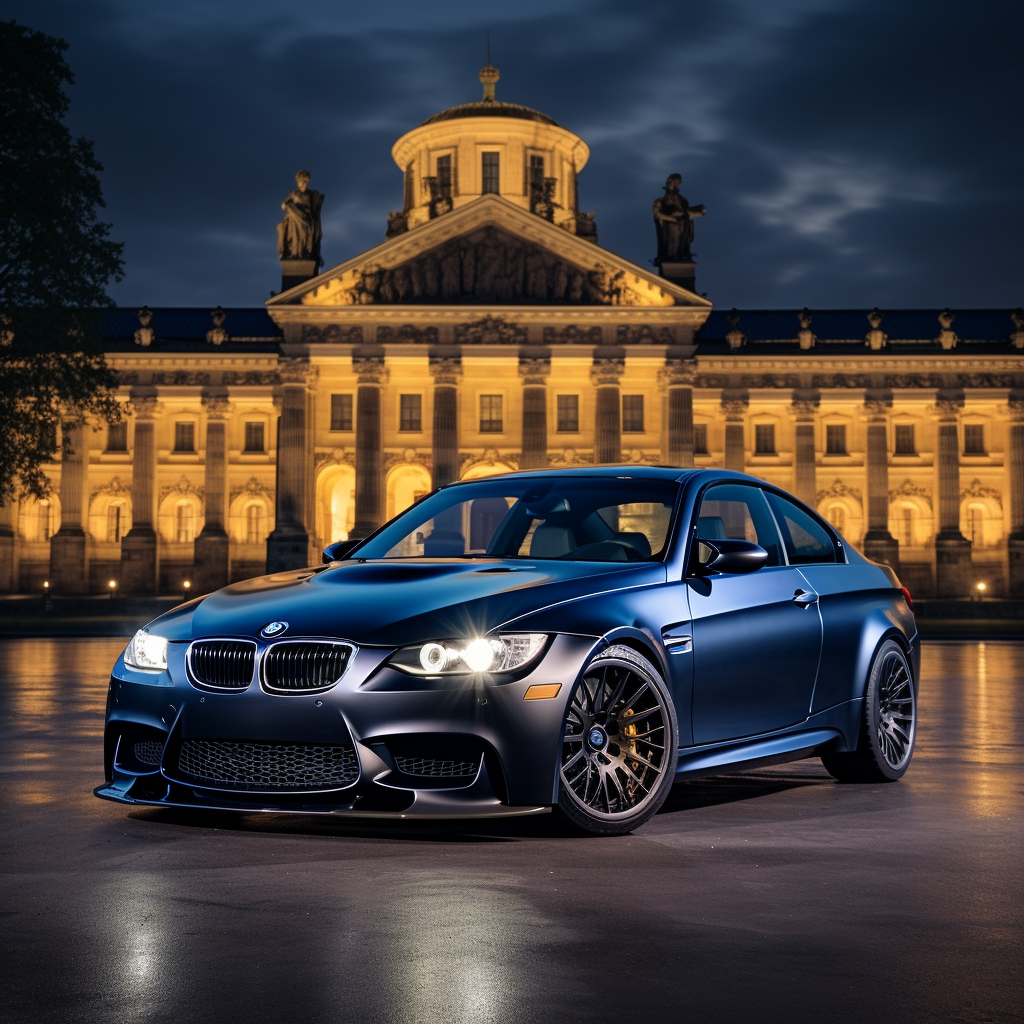 Sleek BMW M3 in Berlin