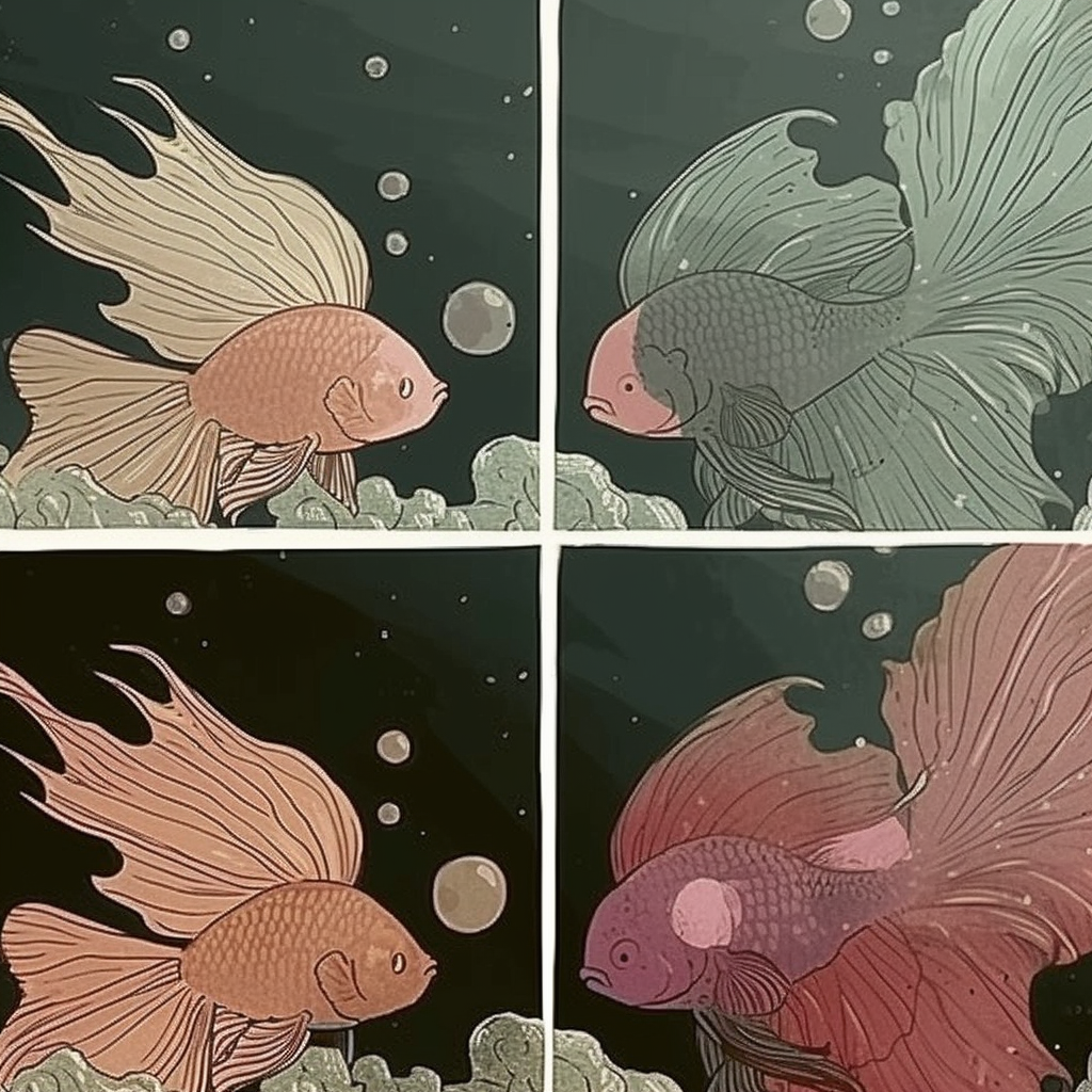 Betta Fish Love Comic