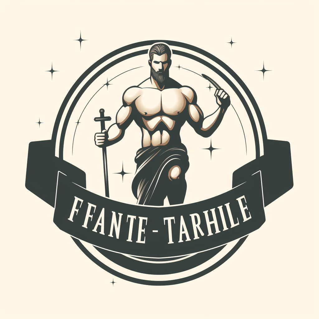 Biblical fitness logo design