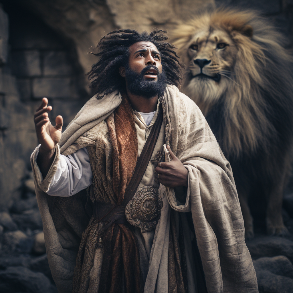 Afro Prophet Preaching in Jerusalem