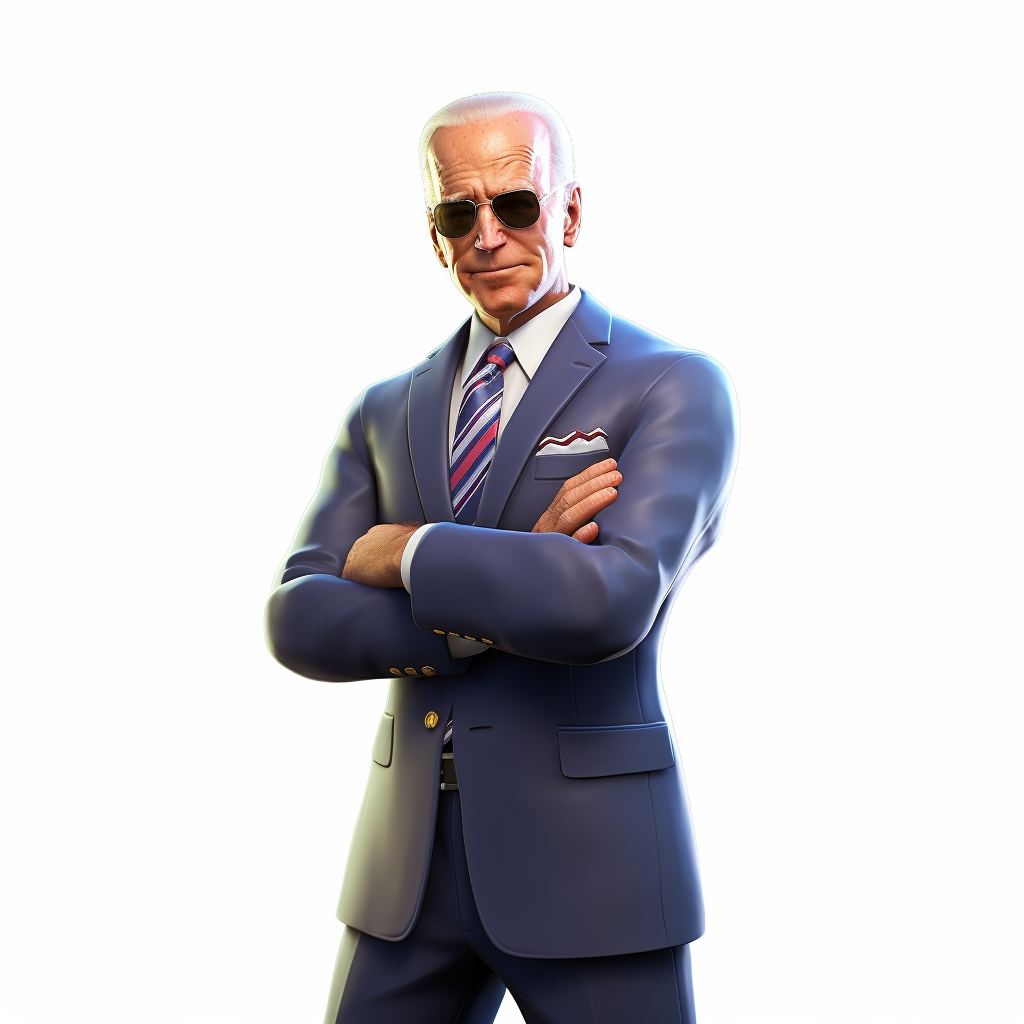 President Biden Fortnite Skin