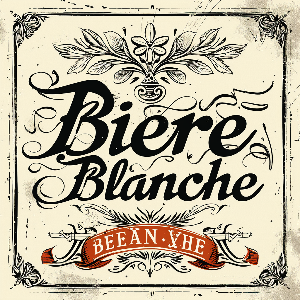 Biere Blanche Logo Fleur de Lisse