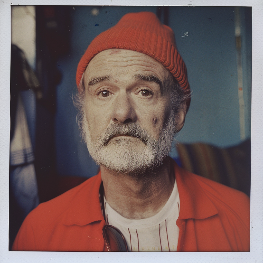 Bill Murray Steve Zissou Polaroid