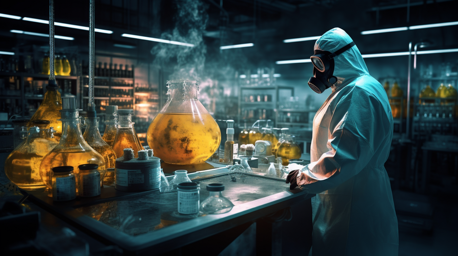 Biological Weapon Laboratory Experiment