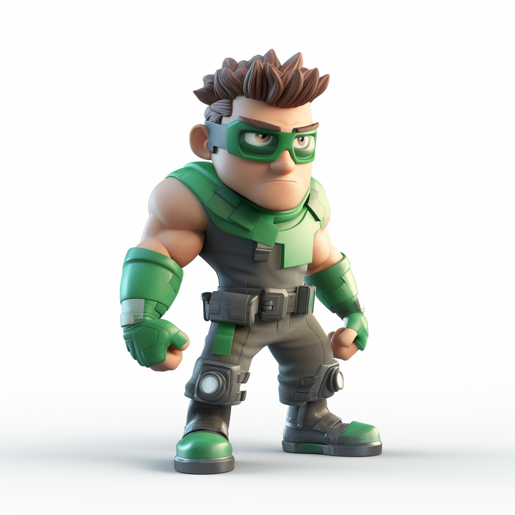 Bionic Commando Pixar Style: Futuristic Adventure