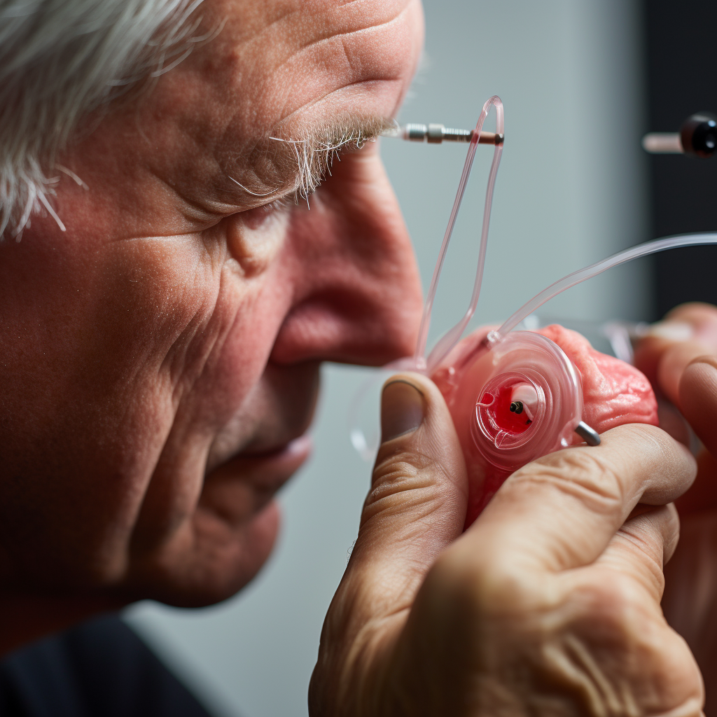 Real-time bioprinting of patient's ear .