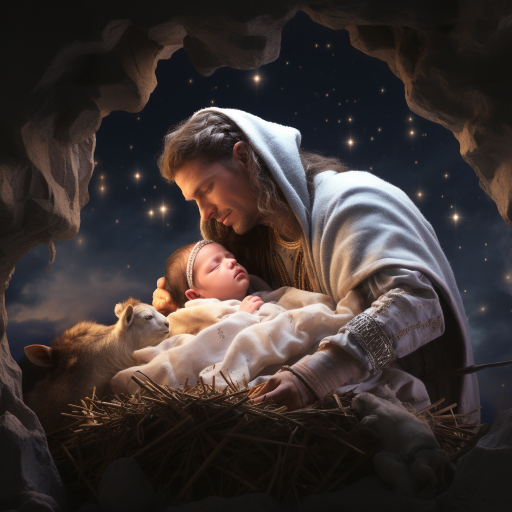 Birth of Christ Closeup