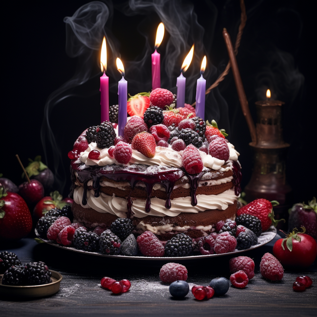 Birthday Cake Food Photography Inspiration