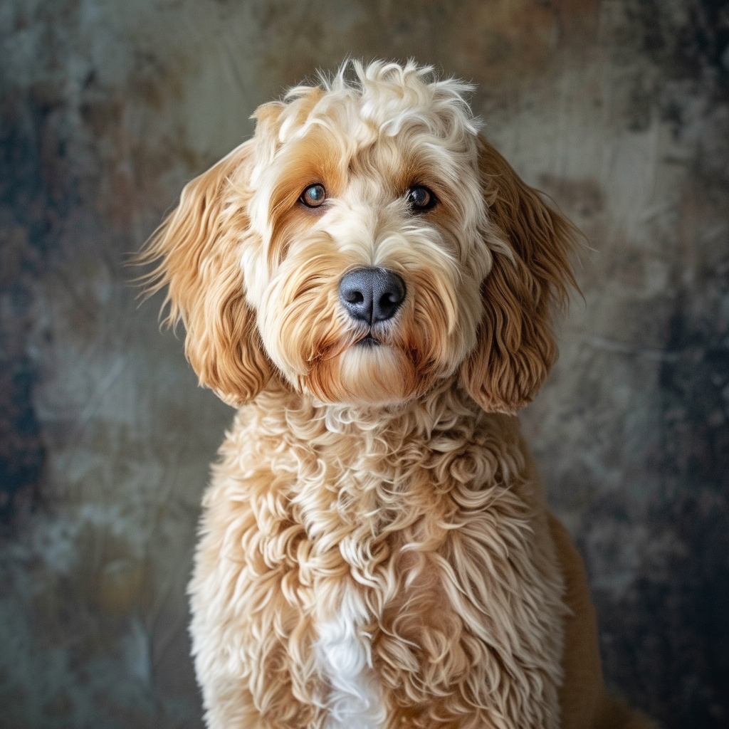 Biscuit Brown Labradoodle Hybrid Picture