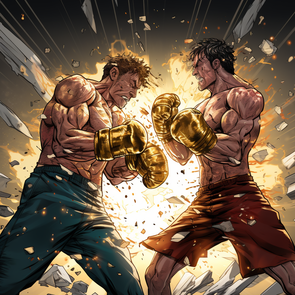 Bitcoin beating gold in boxing