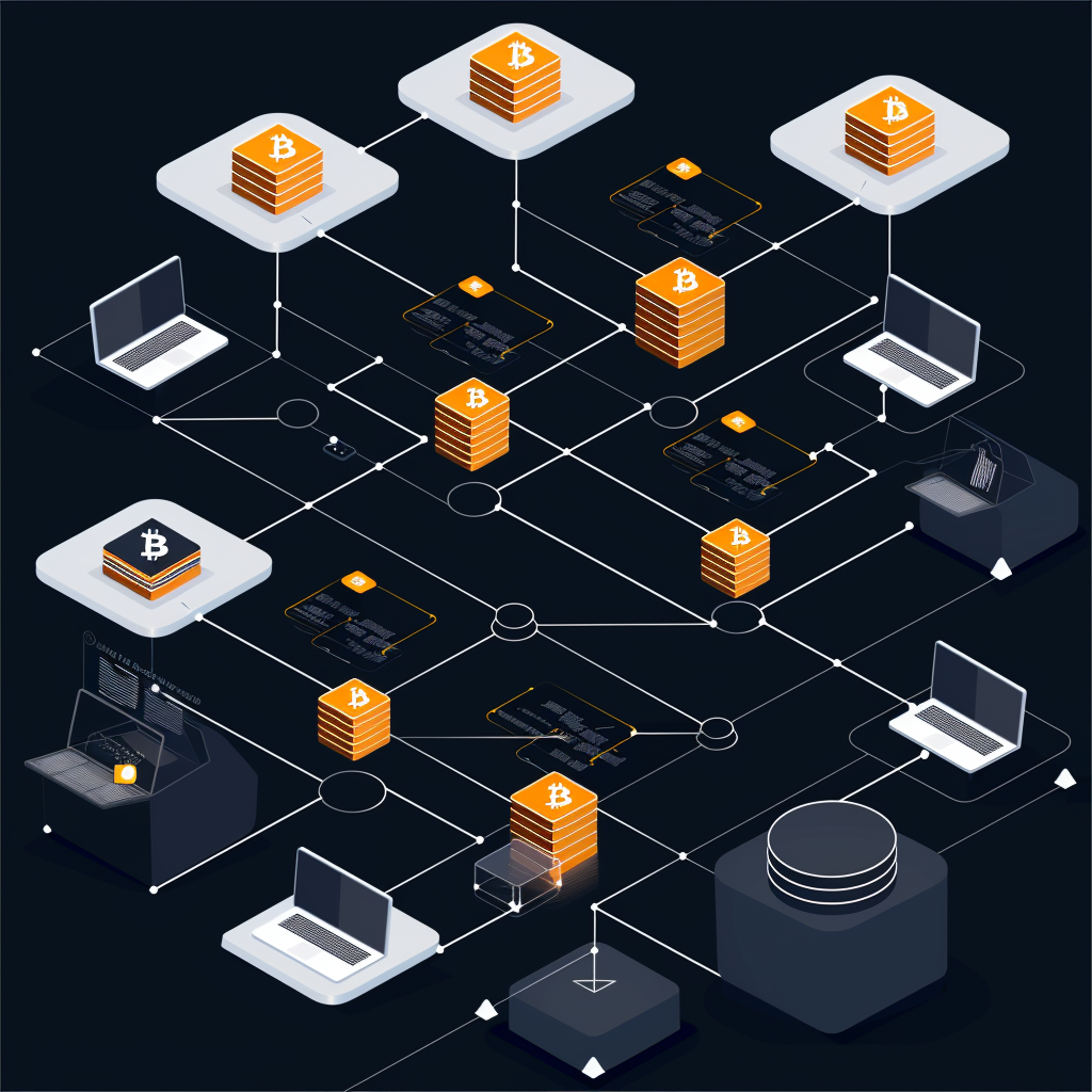 Secure Bitcoin Storage Diagram