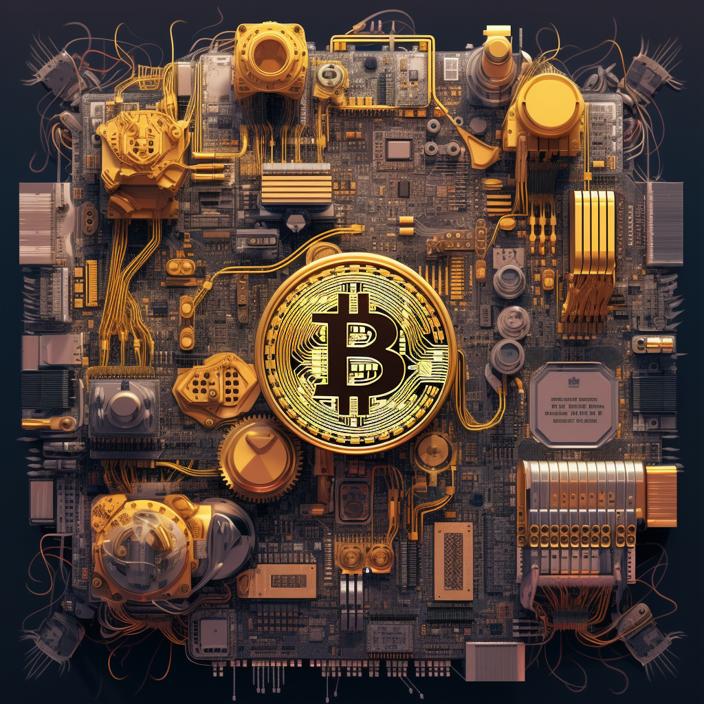 Illustration depicting Bitcoin's fixed supply concept