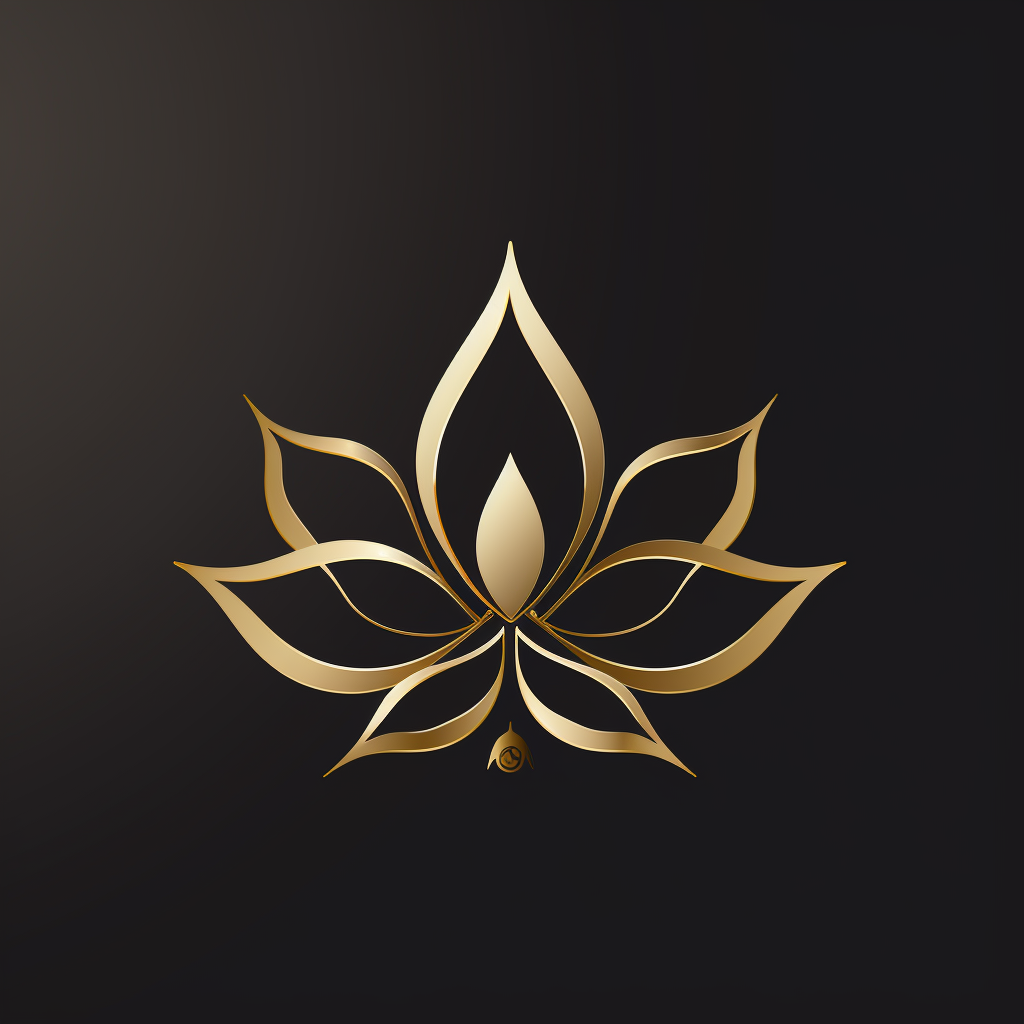 Beautiful lotus medical spa logo design