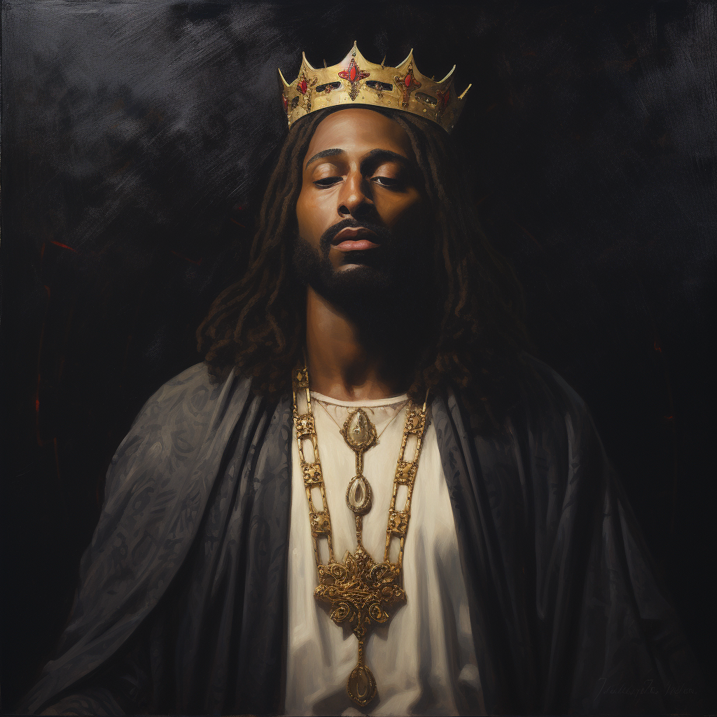 Representation of Black Jesus  (max 6 words).