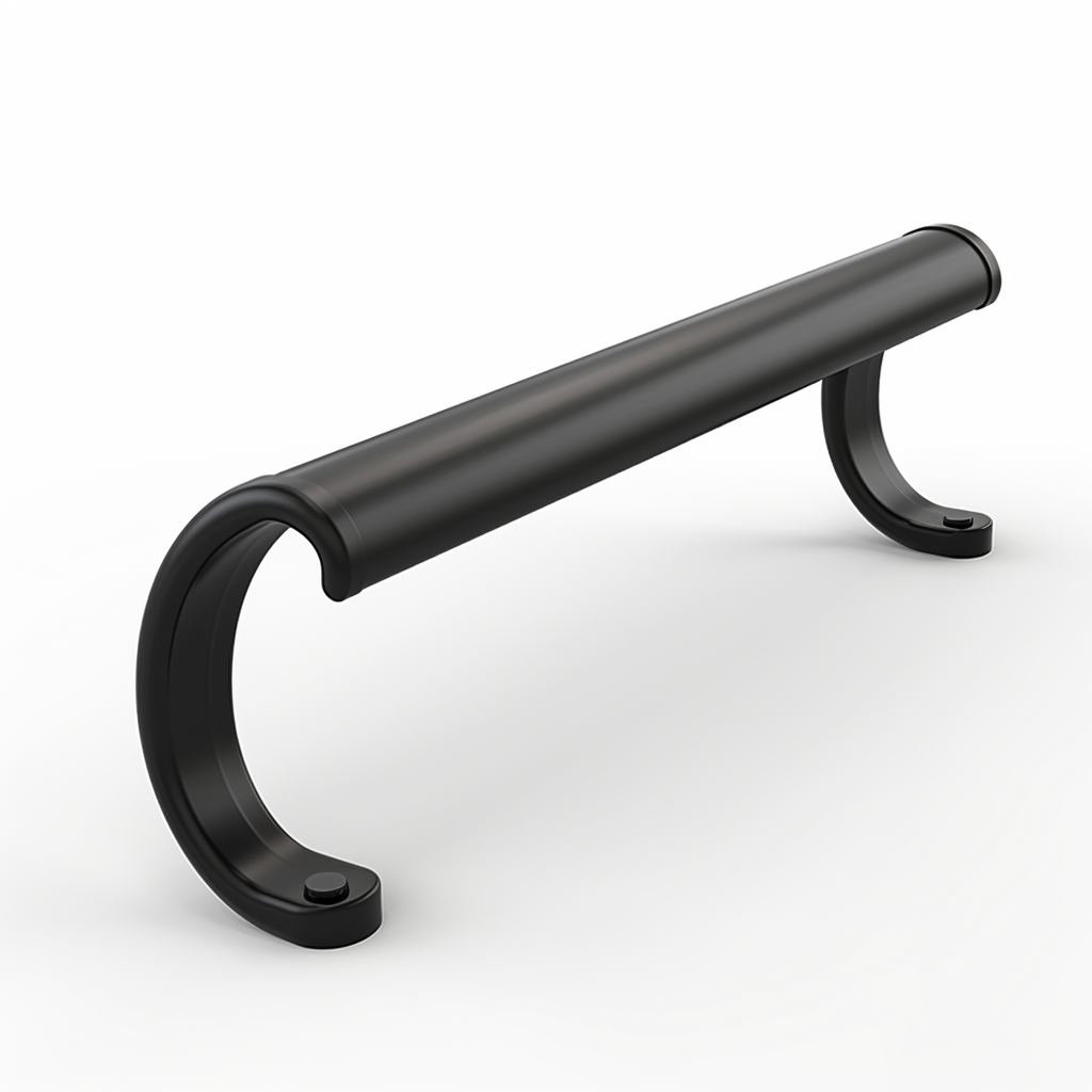 Armrest with Curved Ends