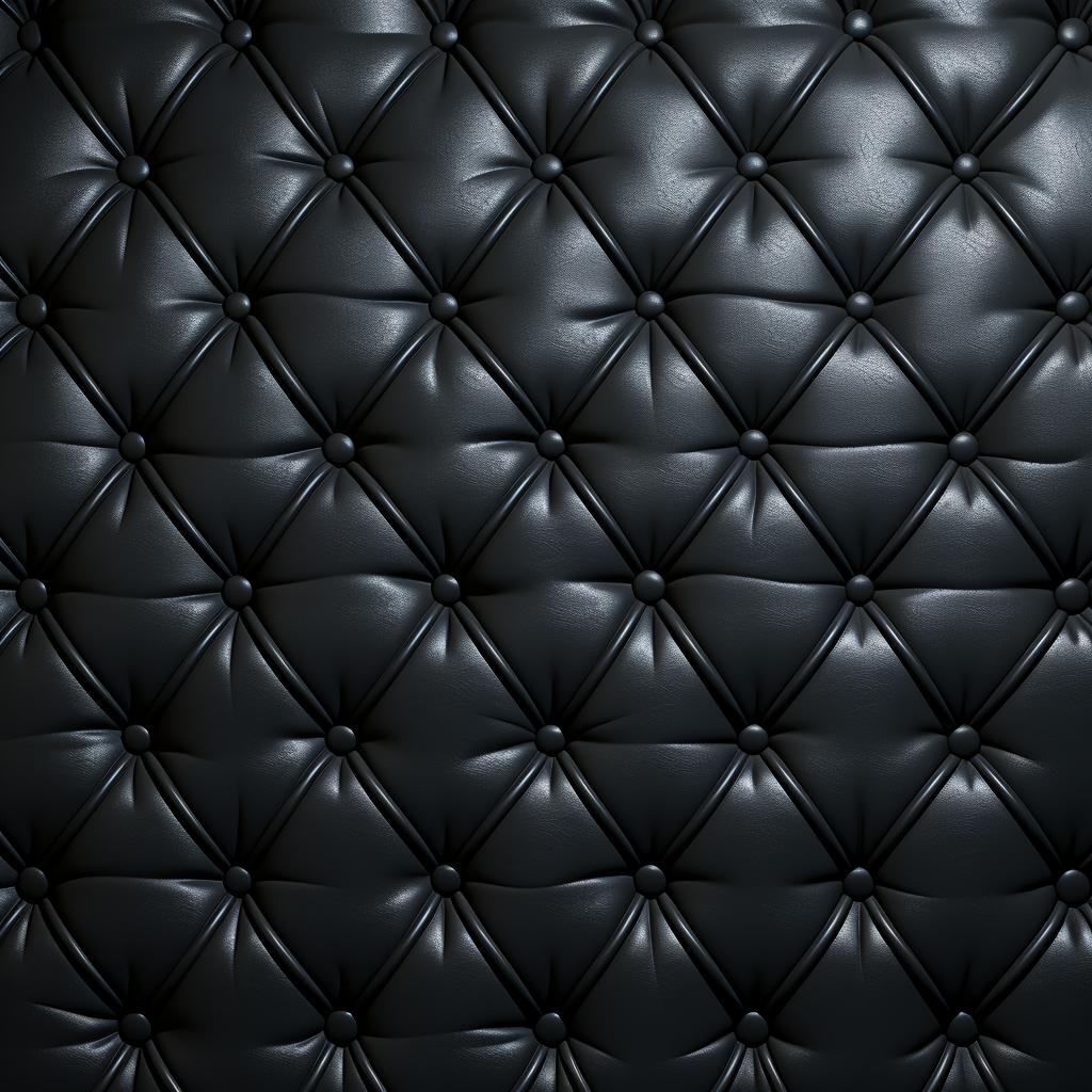 Texture of black padded wall