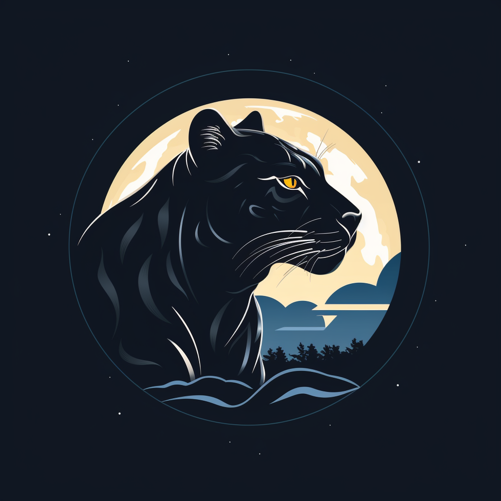 Black Panther Logo Design