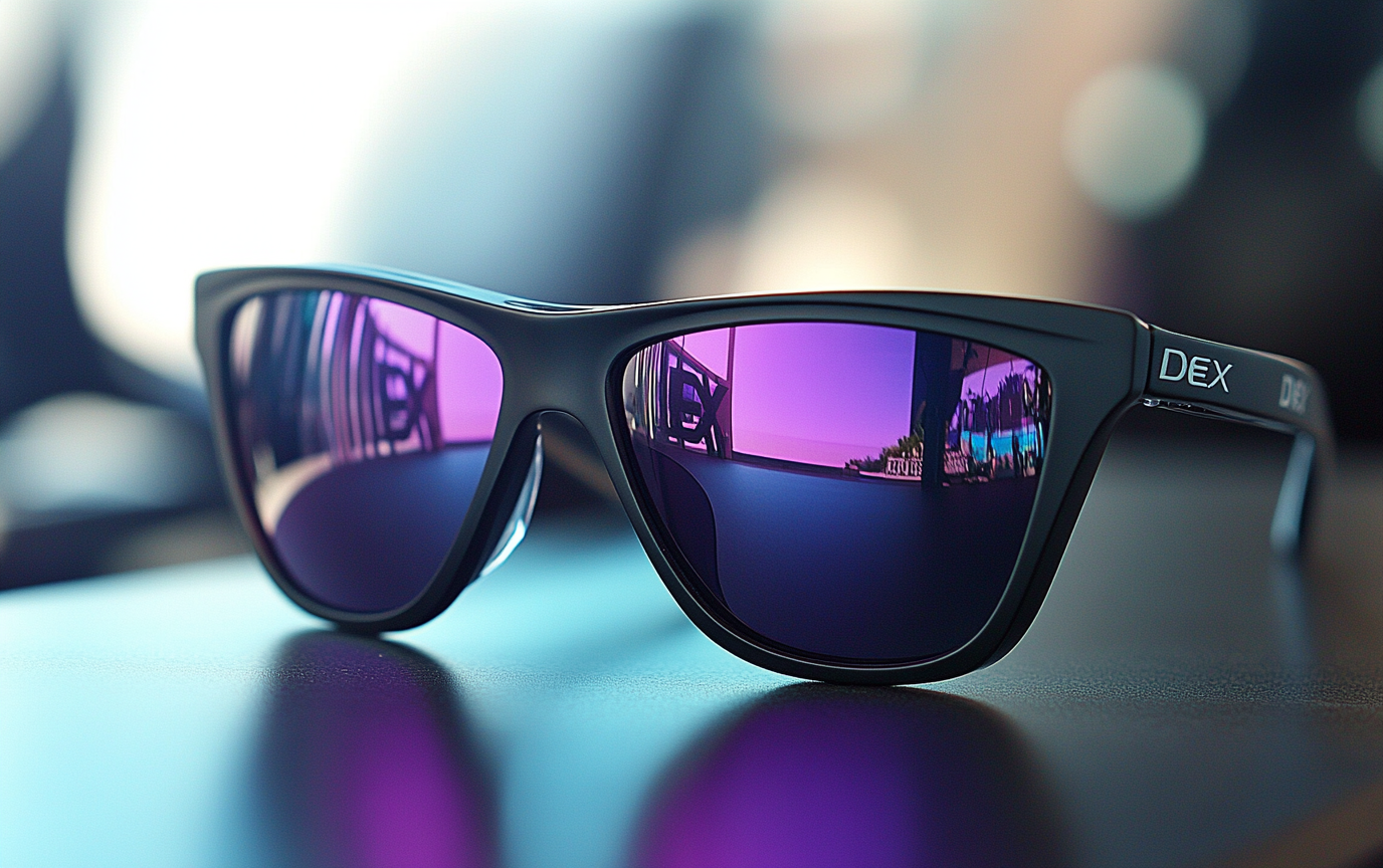 Purple Tinted DEX Sunglasses