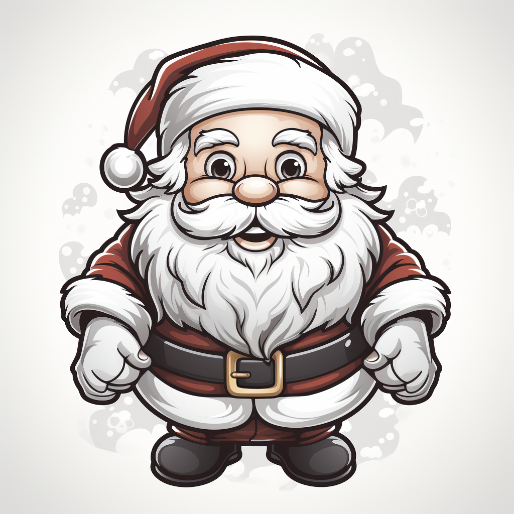 Santa Claus for Coloring Book