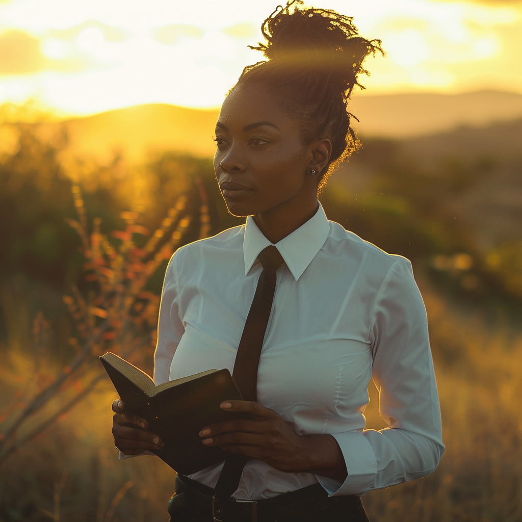 well-groomed black woman bible hill