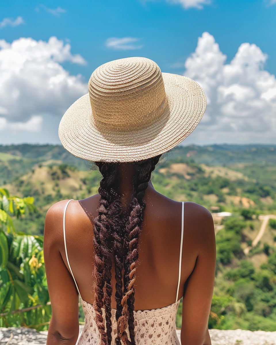 Black women enjoying sunny day