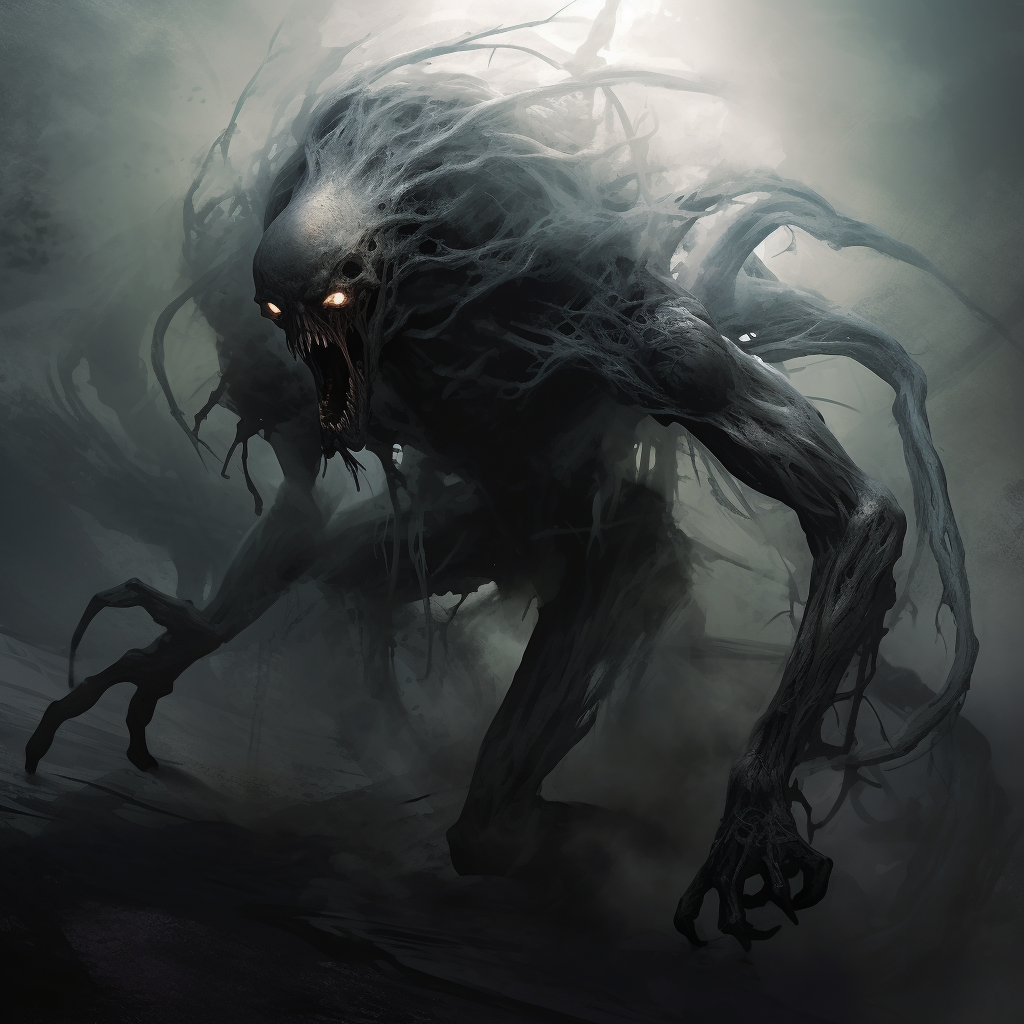 Mysterious Nightmare Creature in Shadows