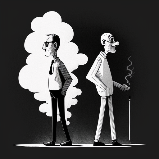 Two 30-Year-Old Males, One Healthy and One Smoker