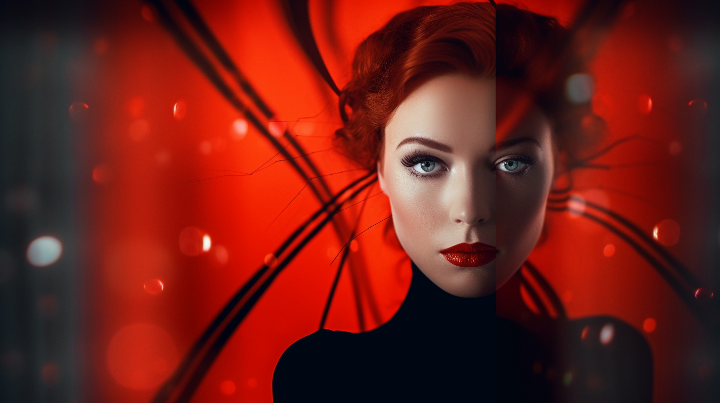 Black Widow in dream state with surreal visualizations