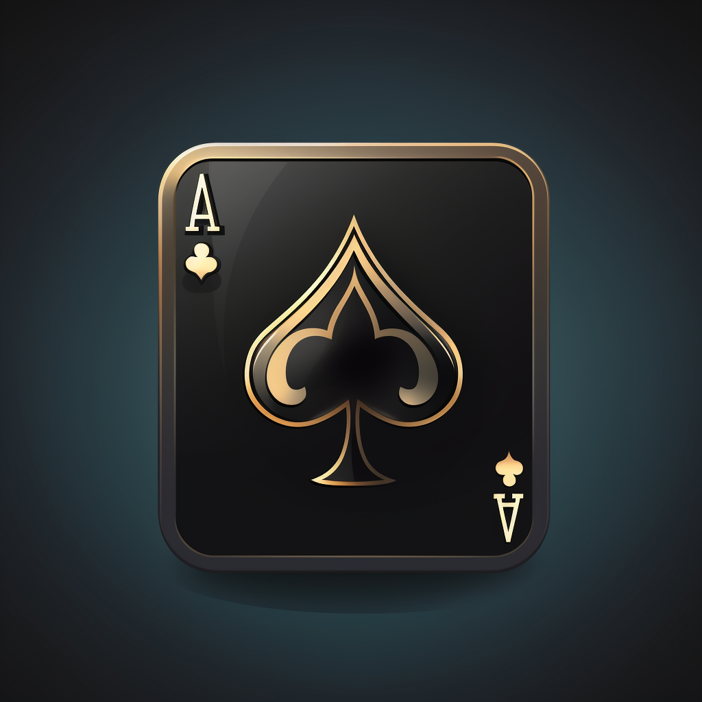 Stylish blackjack card game image placeholder