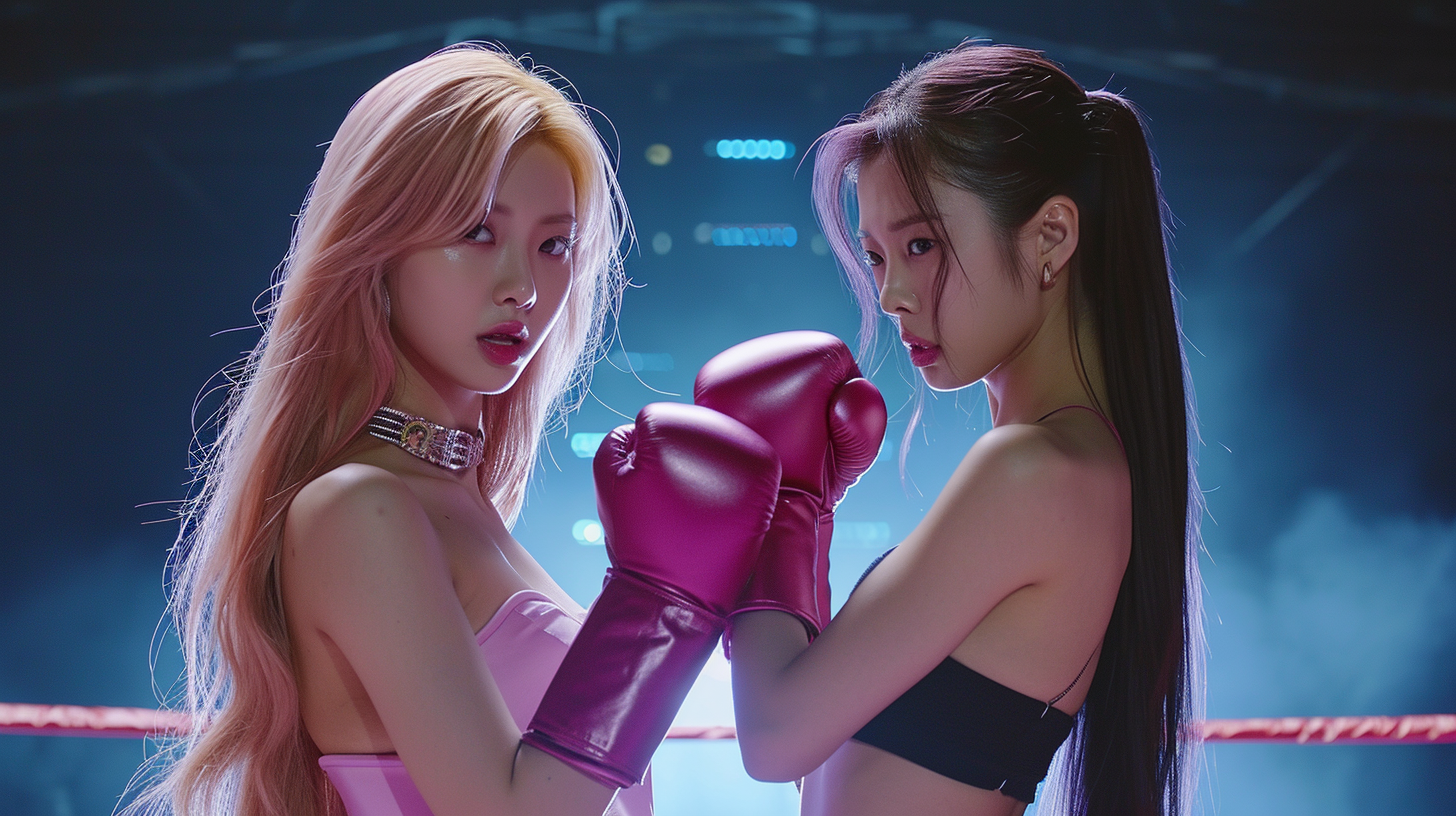 Blackpink K-Pop Fight Thai Boxing