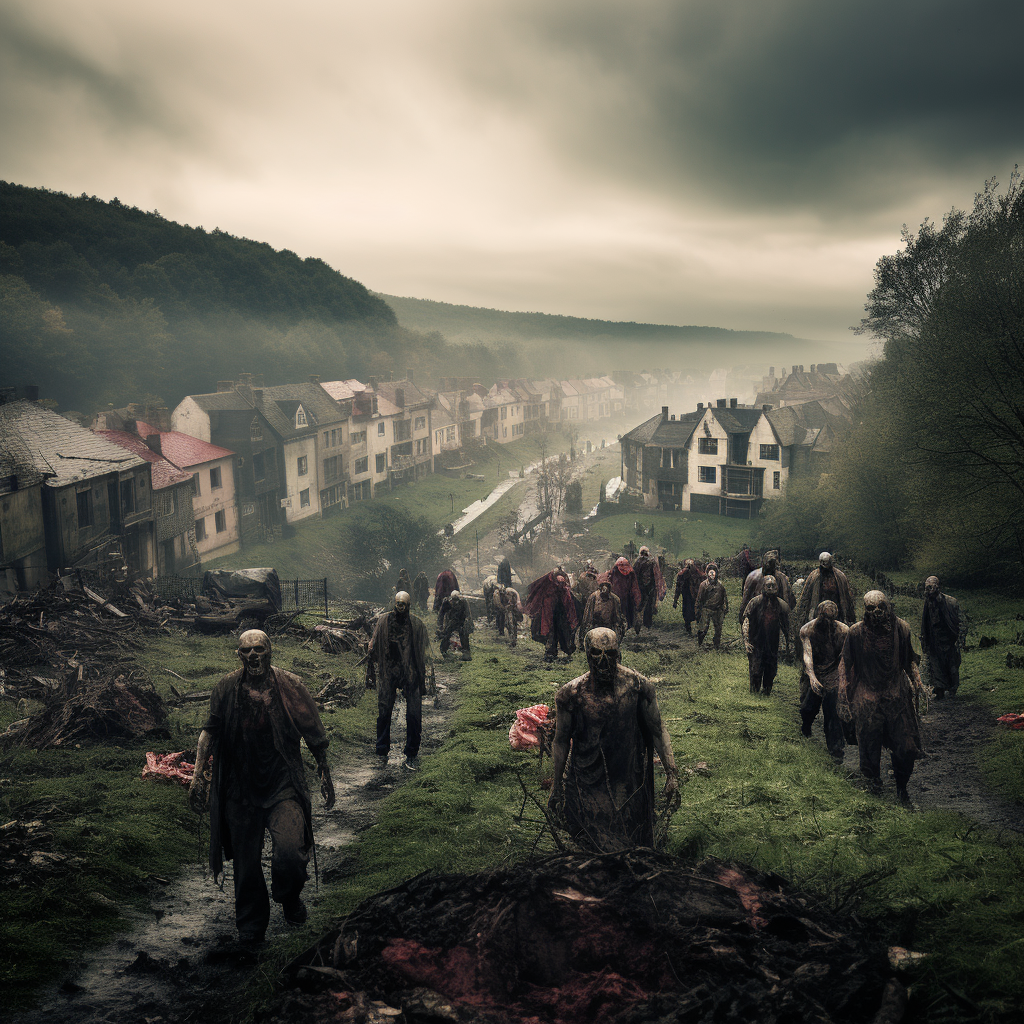 Blackwood, Wales Zombie Apocalypse HD Image