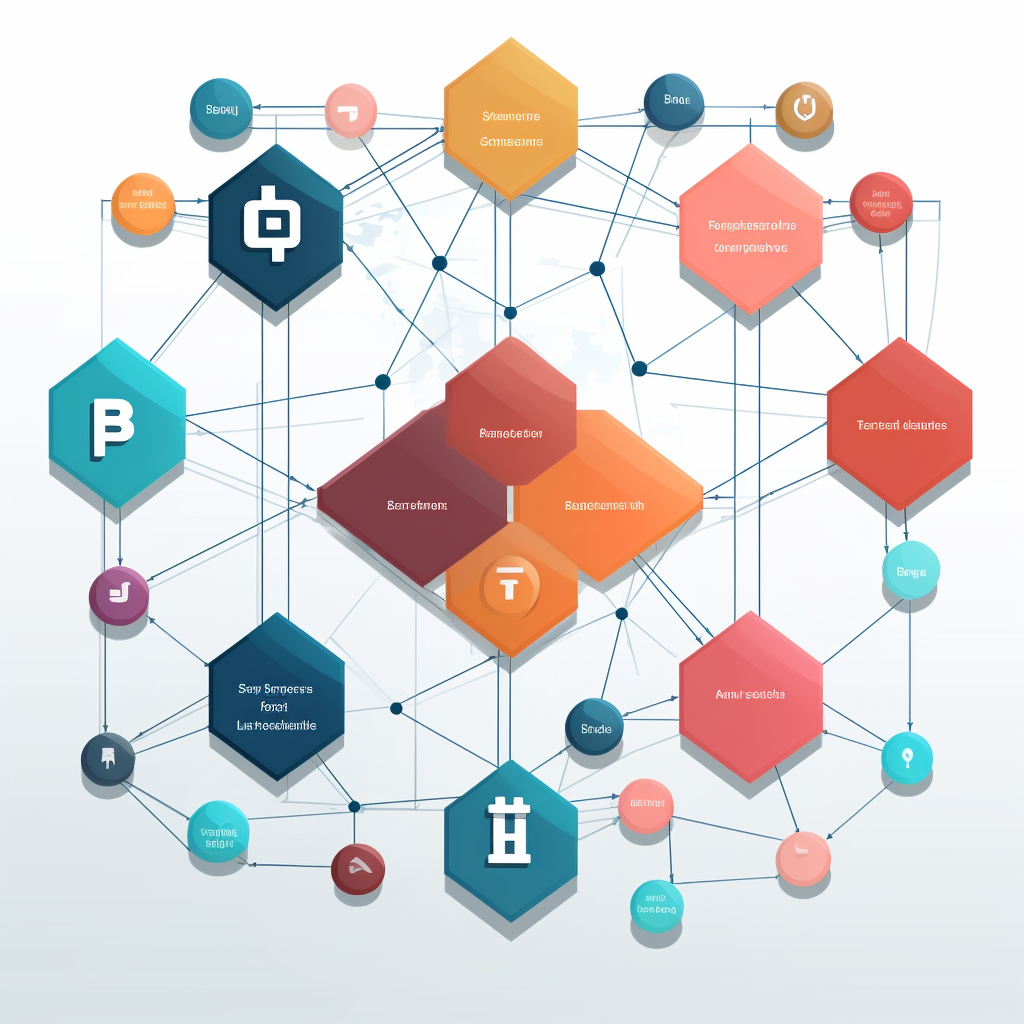 Illustration of Blockchain Technology