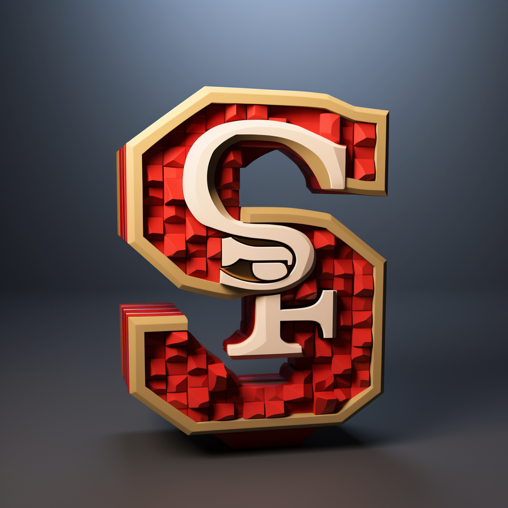 Blocky 49ers Logo Image