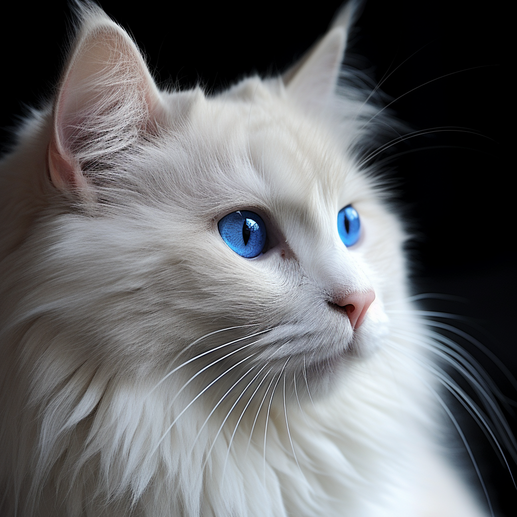 Blue Eyed Cat Picture