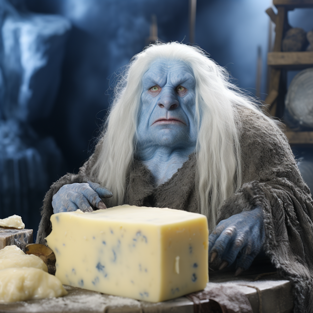 Cheese-making Blue Mountain Dwarf