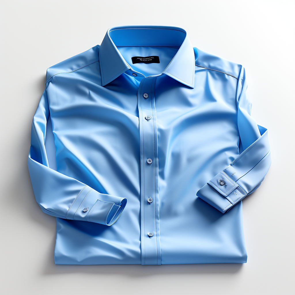 Stylish blue shirt for men