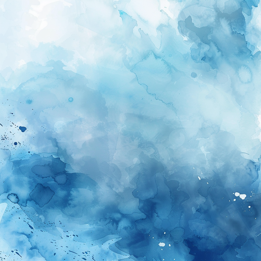 Blue Watercolor Blur Background