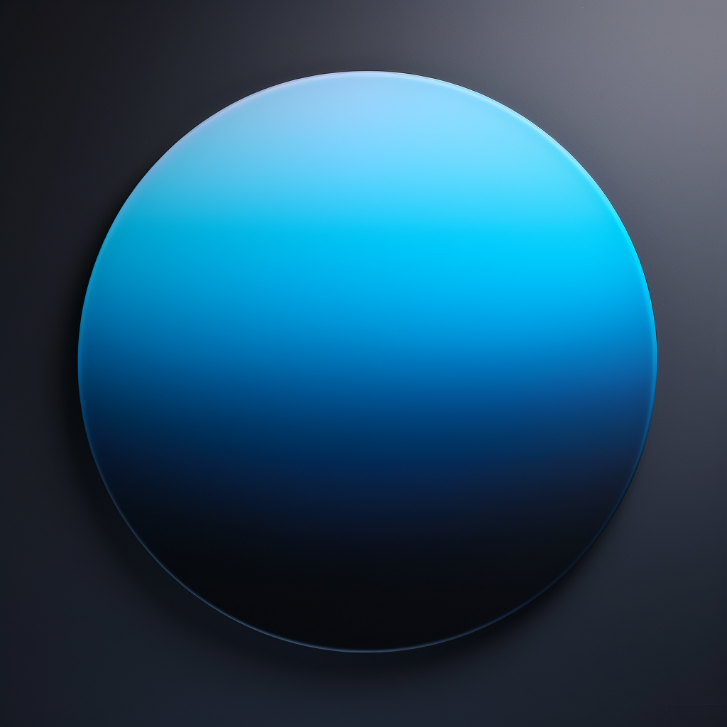 Blue circle gradation illustration